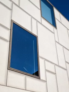 Vogelschutzfolie Verglasung Deutsches Museum Nürnberg