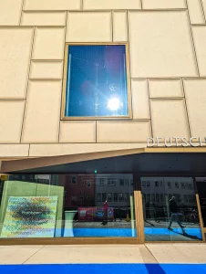 Vogelschutzfolie Verglasung Deutsches Museum Nürnberg