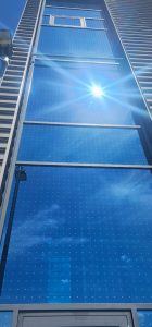 SEEN Elements an Treppenhaus-Verglasung